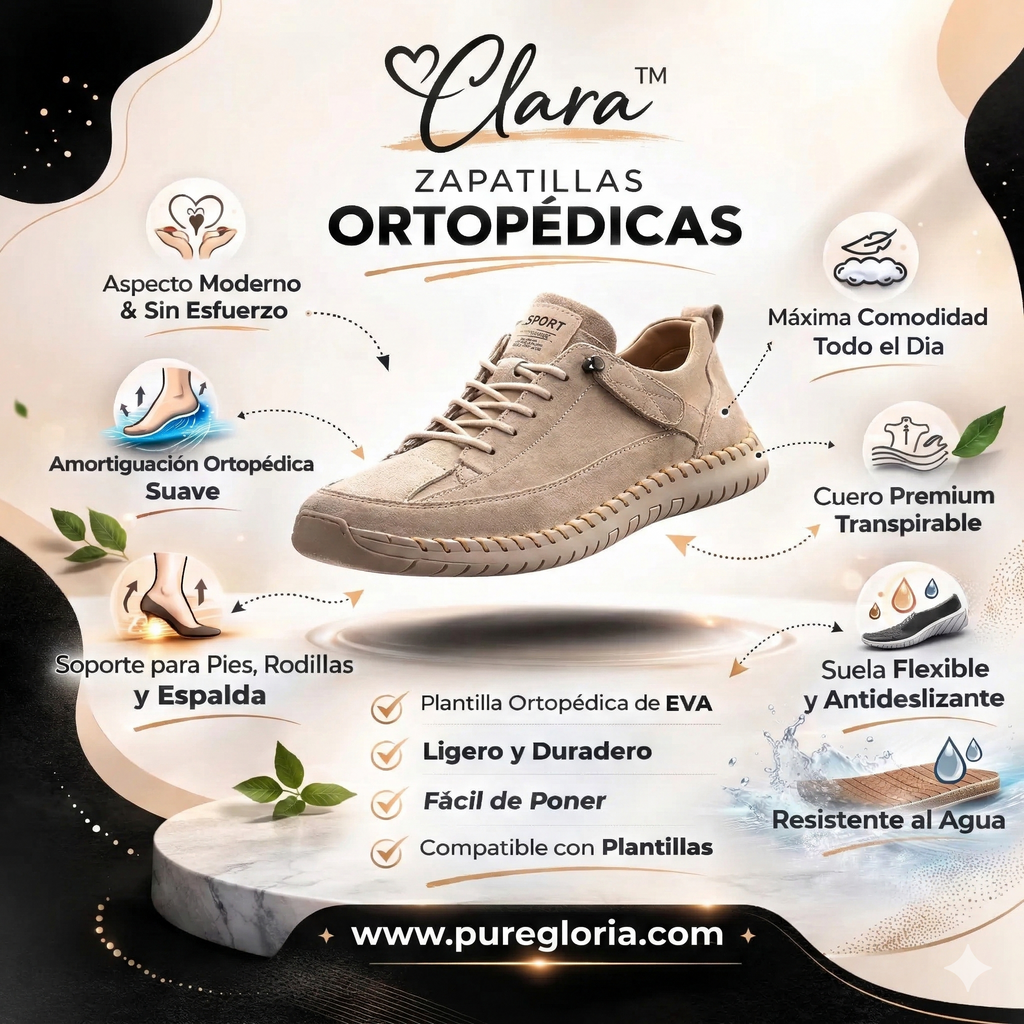 Clara™ | Zapatos Ortopédicos Premium Sin Dolor