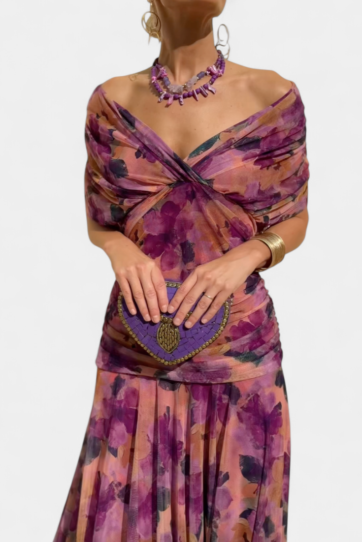 Alicia™ — Vestido floral con gracia etérea