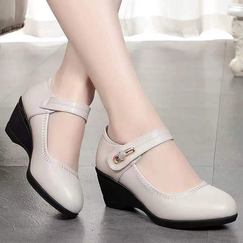 Marta™️ | Zapatos de cuero suaves con tacón