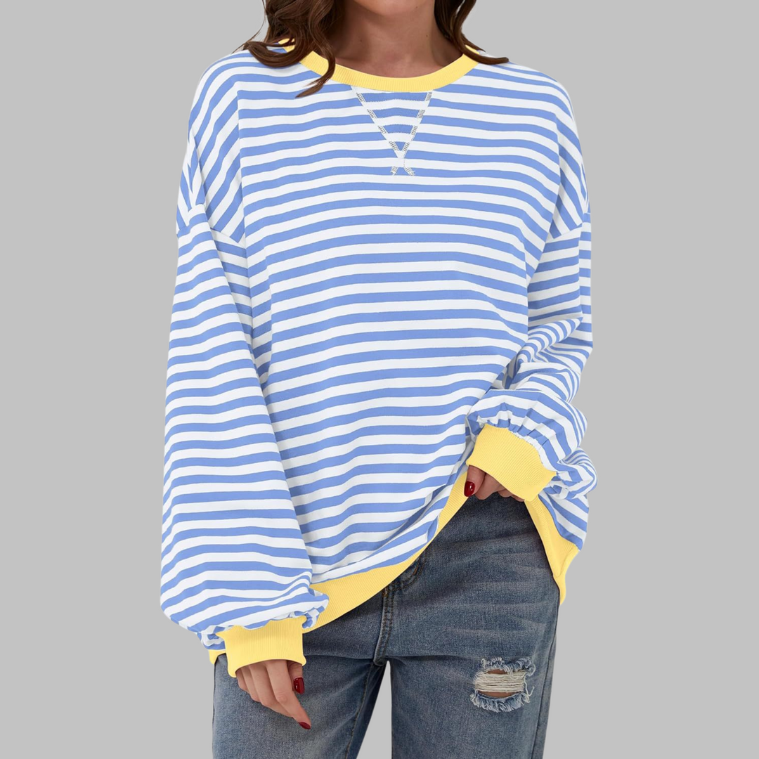 Laura - Suéter casual a rayas