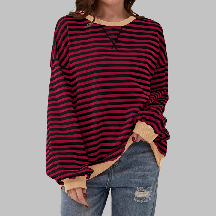 Laura - Suéter casual a rayas