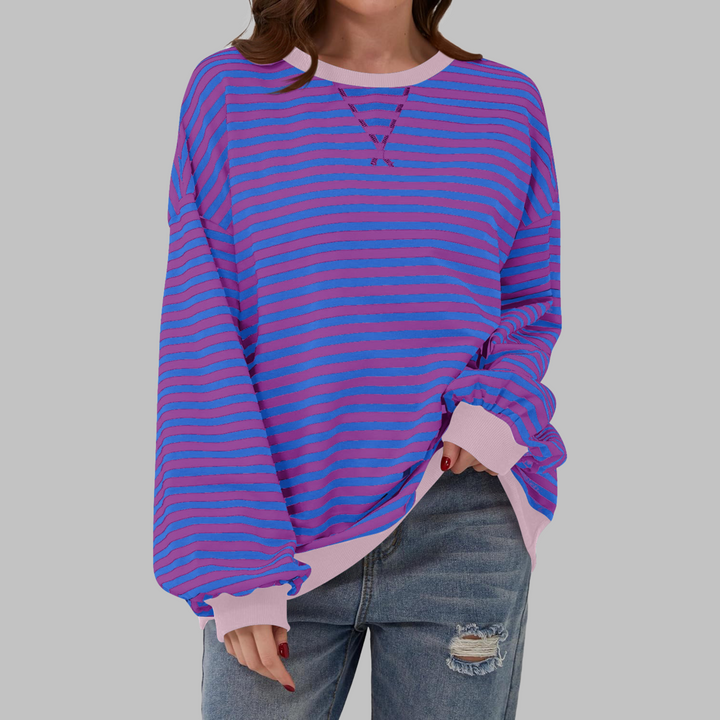 Laura - Suéter casual a rayas