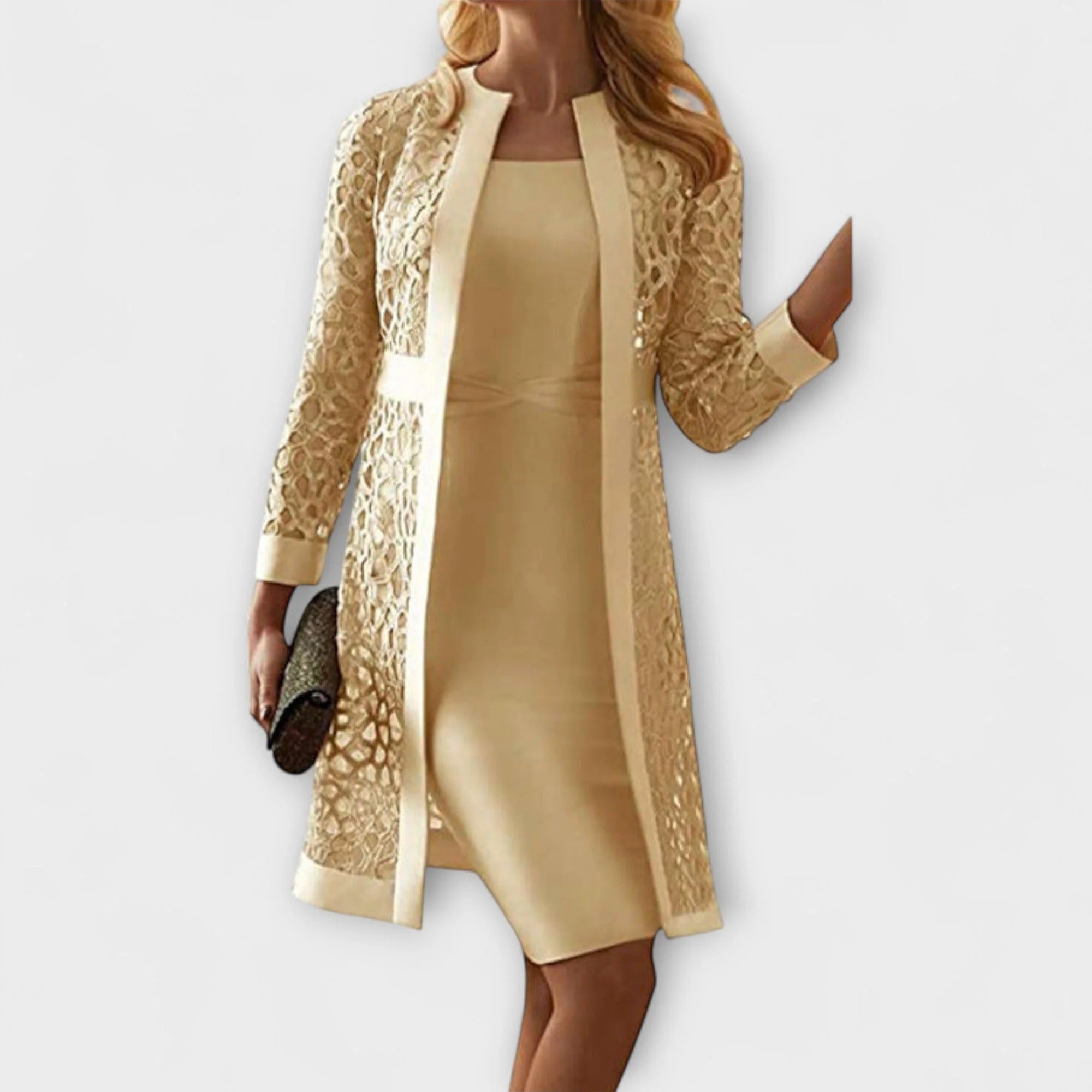 Runa - Vestido elegante de dos piezas
